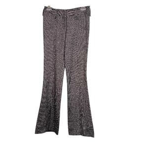 Jovovich-Hawk -Black and grey Flared Cashmere Pants - Size 2